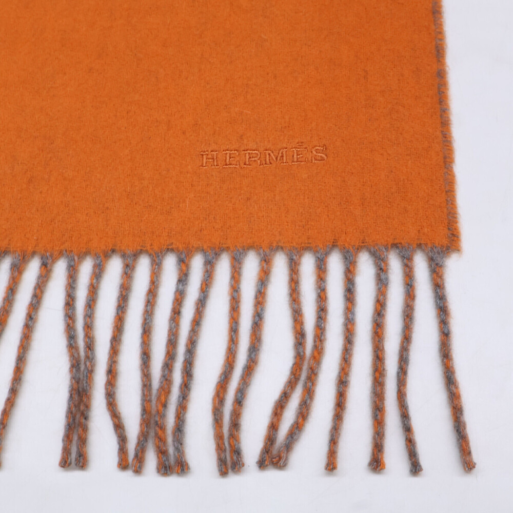 HERMES Gray Scarf - Picture 6 of 7